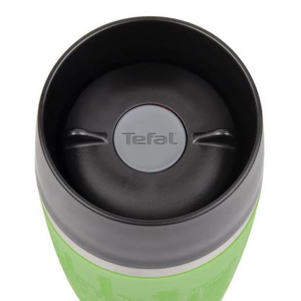 Tefal - Kubek podróżny 360 ml TRAVEL MUG stal nierdzewna/zielony