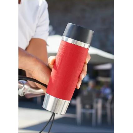 Tefal - Kubek podróżny 500 ml TRAVEL MUG stal nierdzewna/czerwony