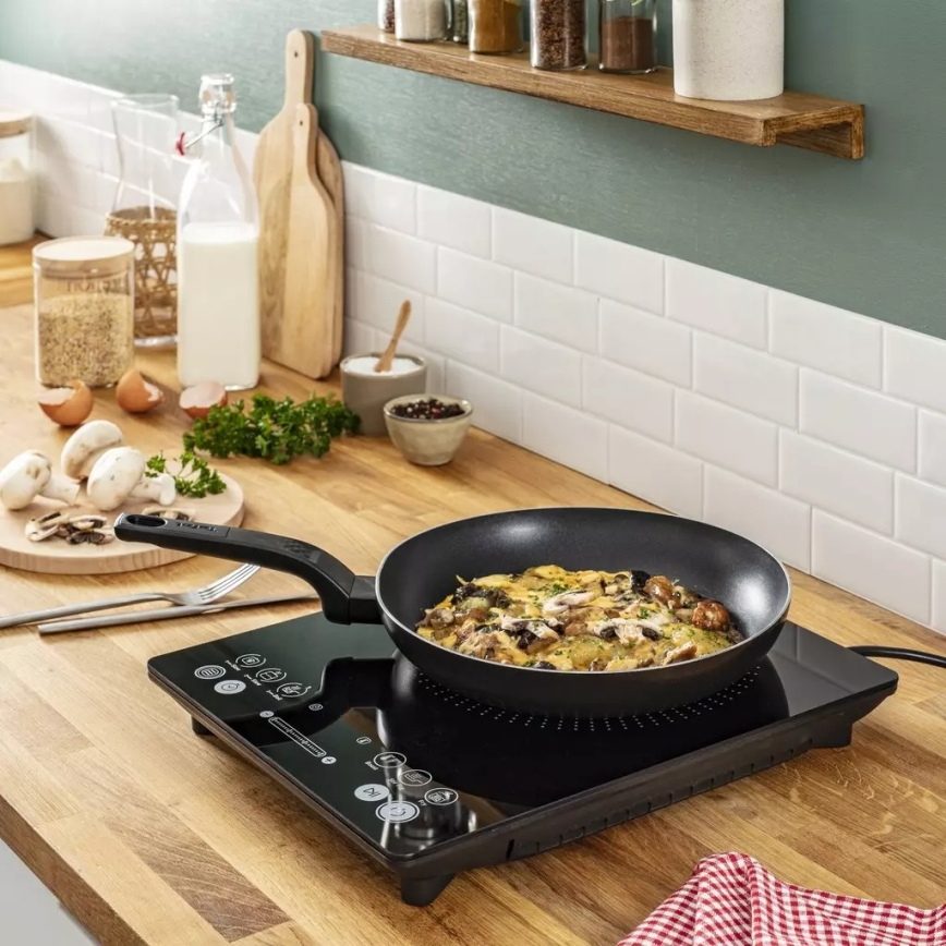 Tefal - Kuchenka indukcyjna EVERYDAY SLIM 2100W/230V czarna