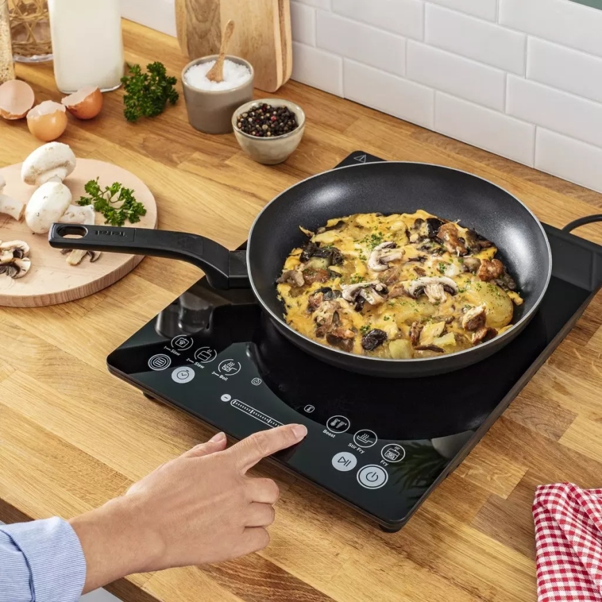 Tefal - Kuchenka indukcyjna EVERYDAY SLIM 2100W/230V czarna