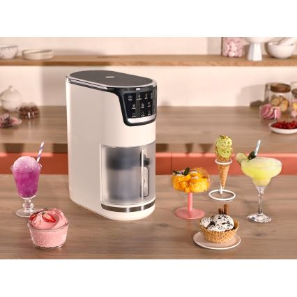 Tefal - Maszynka do lodów DOLCI 6W/230V 1 l beżowa