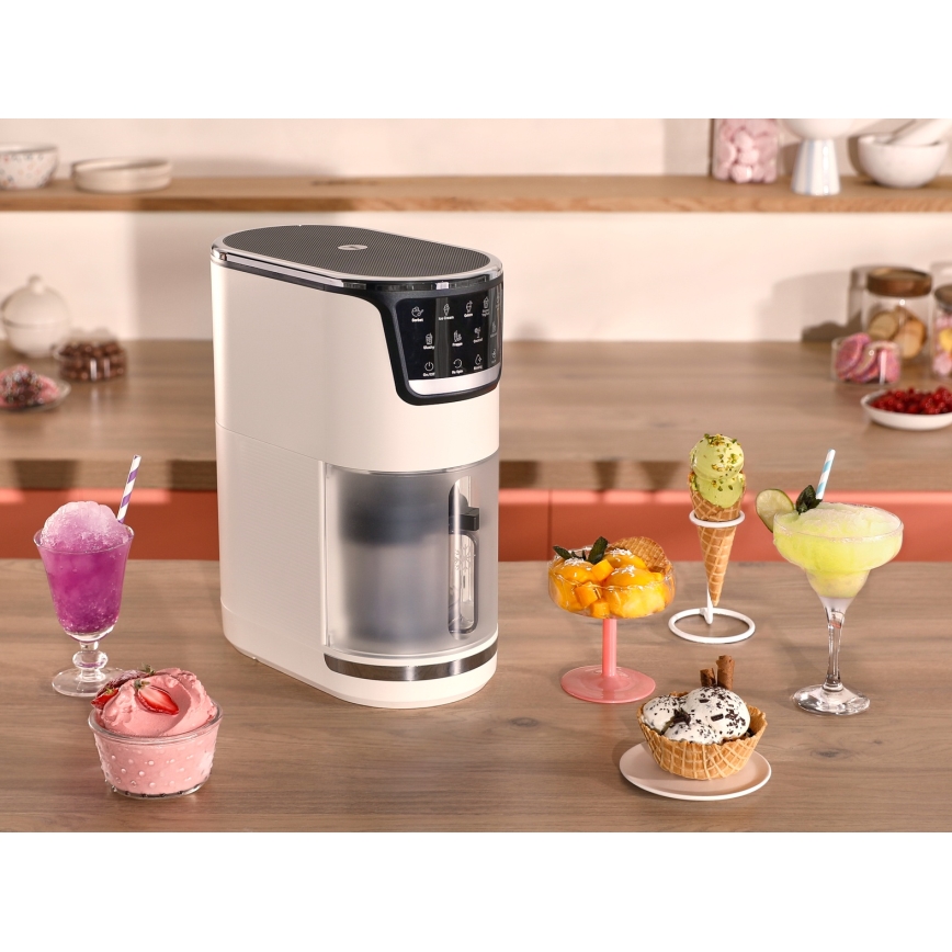 Tefal - Maszynka do lodów DOLCI 6W/230V 1 l beżowa
