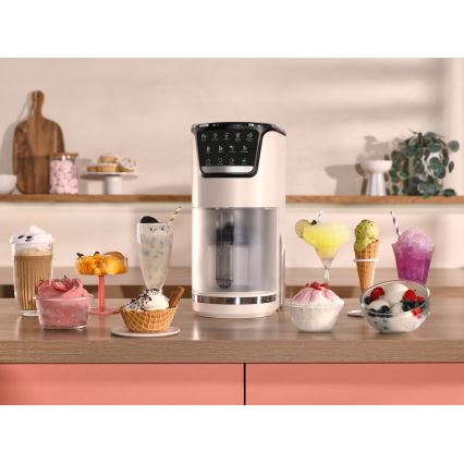 Tefal - Maszynka do lodów DOLCI 6W/230V 1 l beżowa