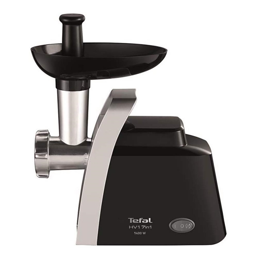 Tefal - Maszynka do mielenia mięsa 7w1 1400W/230V czarny/srebrny