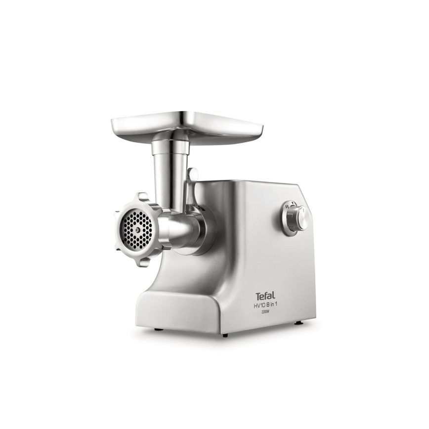 Tefal - Maszynka do mielenia mięsa 8w1 2200W/230V srebrny