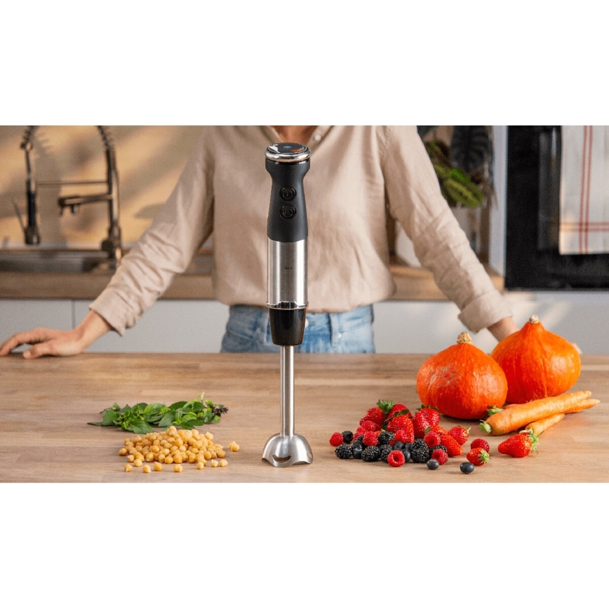 Tefal - Mikser kijowy QUICKCHEF 1000W/230V czarny