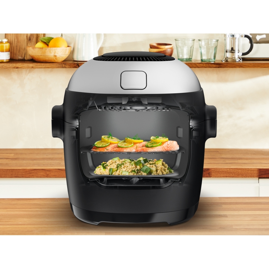 Tefal - Multicooker i frytkownica na gorące powietrze 2 w 1 MULTICOOK ACTIFRY 1334W/230V 6 l