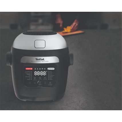 Tefal - Multicooker i frytkownica na gorące powietrze 2 w 1 MULTICOOK ACTIFRY 1334W/230V 6 l
