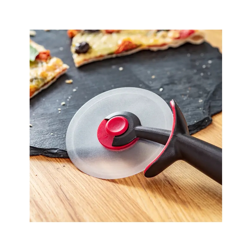 Tefal - Nóż do pizzy INGENIO stal nierdzewna/czarny