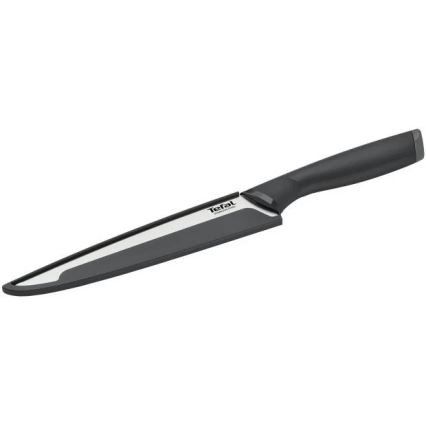 Tefal - Nóż do rzeźbienia ze stali nierdzewnej COMFORT 20 cm chrom błyszczący/czarny