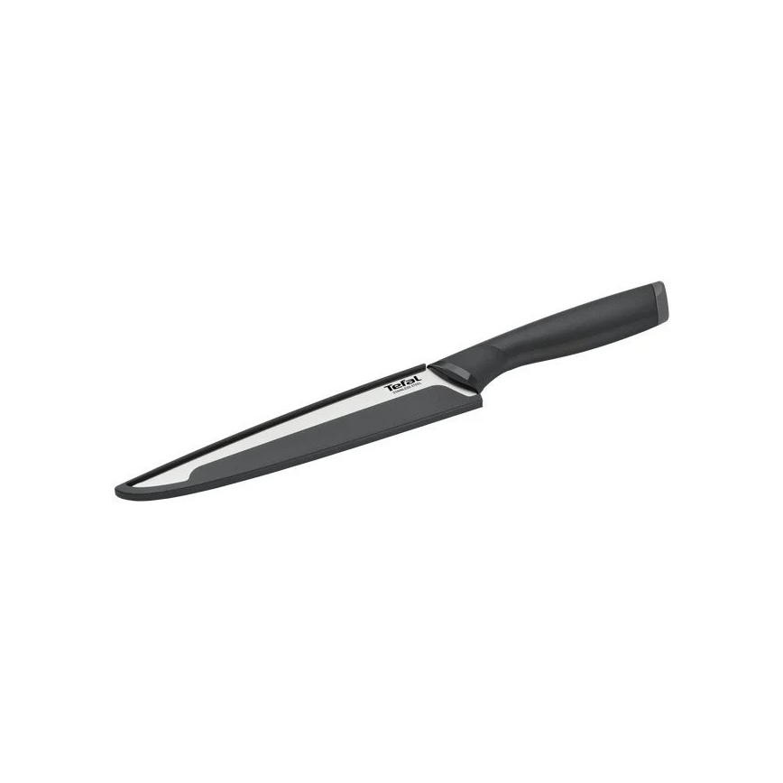 Tefal - Nóż do rzeźbienia ze stali nierdzewnej COMFORT 20 cm chrom błyszczący/czarny