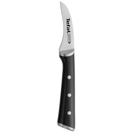 Tefal - Nóż do rzeźbienia ze stali nierdzewnej ICE FORCE 7 cm chrom błyszczący/czarny