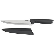 Tefal - Nóż ze stali nierdzewnej chef COMFORT 20 cm chrom/czarny
