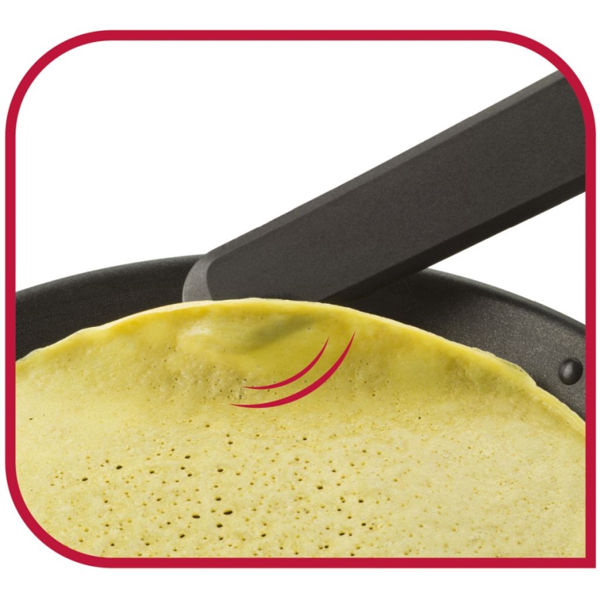 Tefal - Obracaczka do naleśników INGENIO czarna