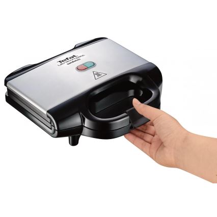 Tefal - Opiekacz ULTRACOMPACT 700W/230V czarny/chrom