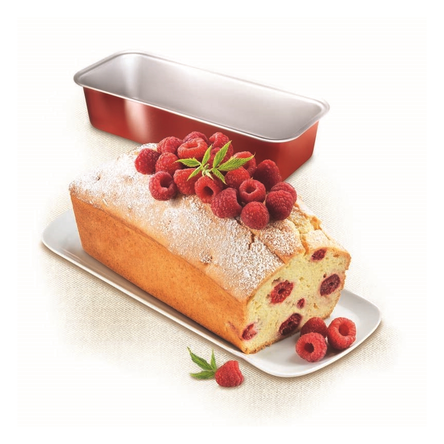 Tefal - Owalna forma do pieczenia DELIBAKE 30 cm czerwona