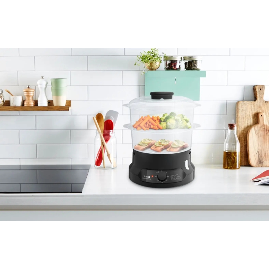 Tefal - Parowar 6 l MINI COMPACT 800W/230V