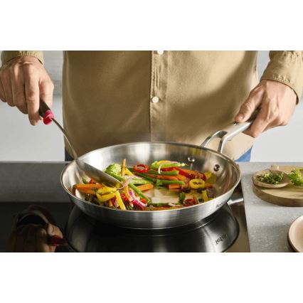 Tefal - Patelnia EXTREME 24 cm ze stali nierdzewnej