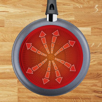 Tefal - Patelnia Wok HARD STONE 28 cm