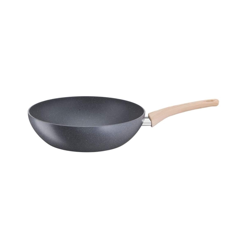 Tefal - Patelnia wok NATURAL FORCE 28 cm
