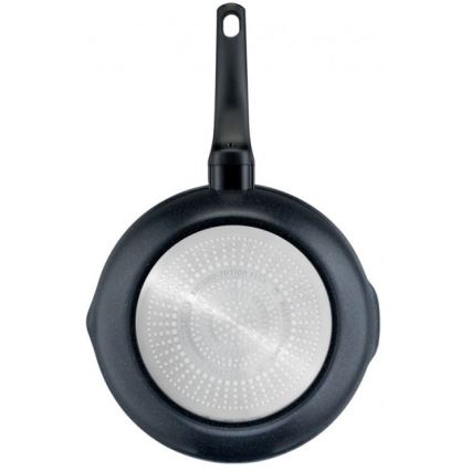 Tefal - Patelnia z pokrywą BLACK STONE 26 cm