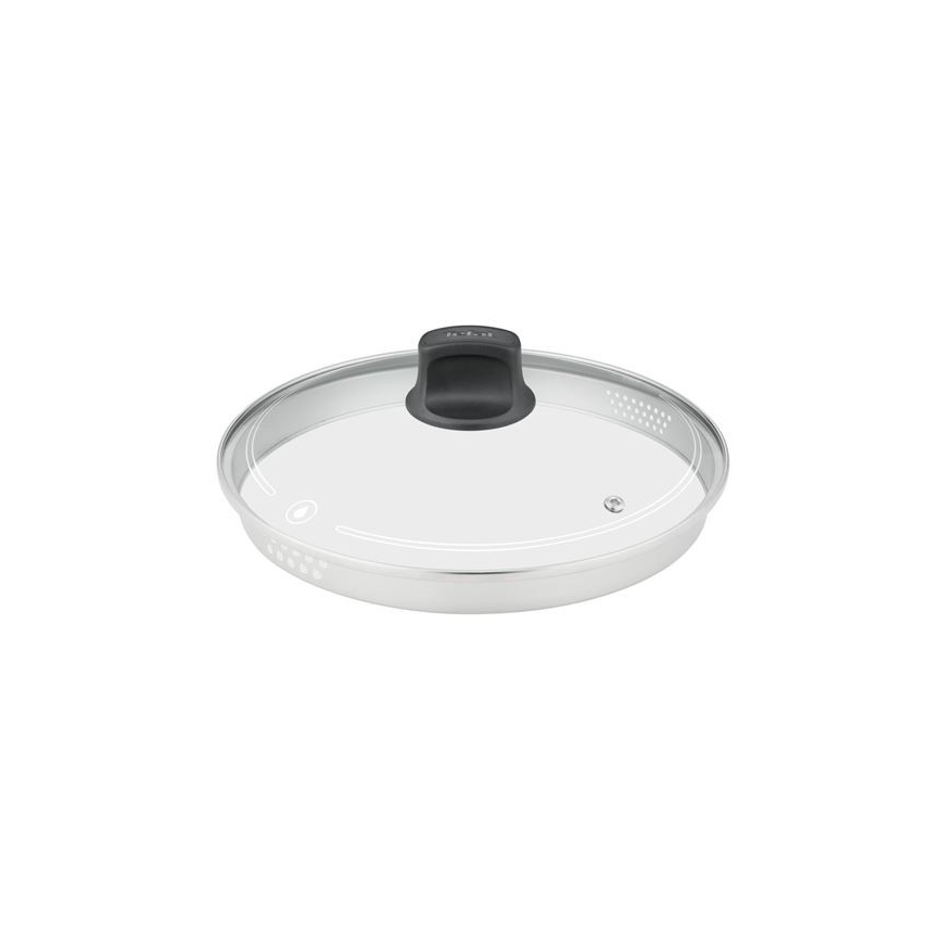 Tefal - Patelnia z pokrywą BLACK STONE 26 cm