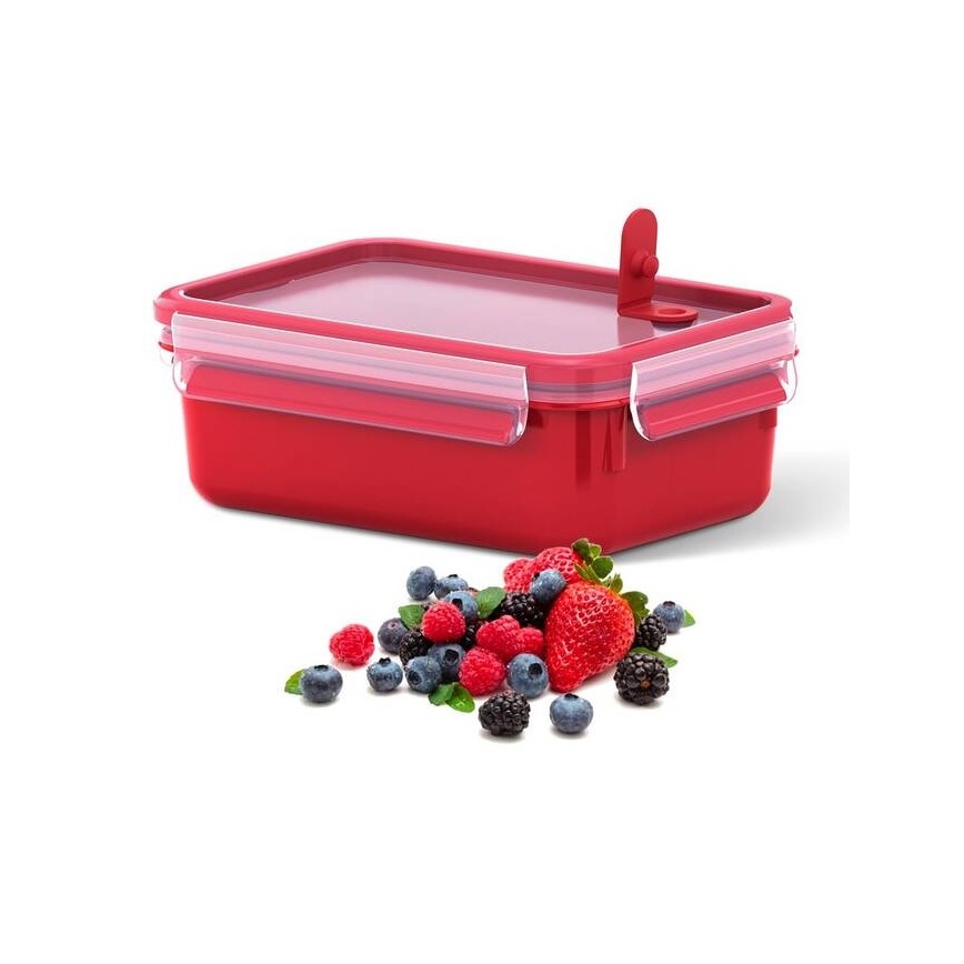 Tefal - Pojemnik na jedzenie 0,8 l MASTER SEAL MICRO czerwony