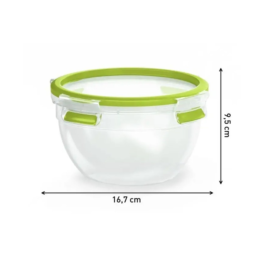 Tefal - Pojemnik na jedzenie 1 l MASTER SEAL TO GO zielony