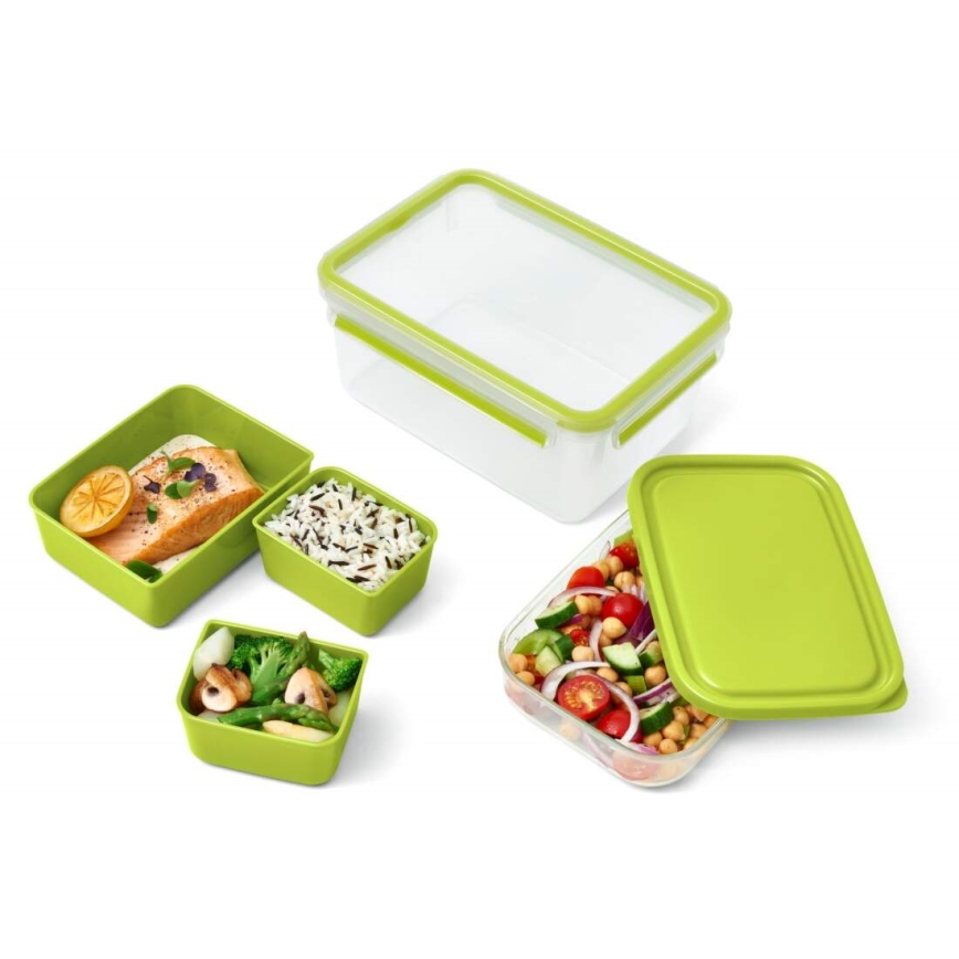 Tefal - Pojemnik na jedzenie 2,3 l MASTER SEAL TO GO zielony