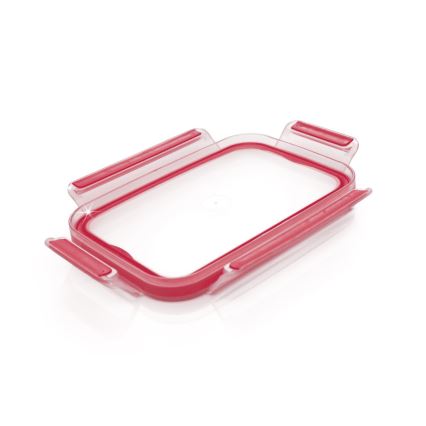 Tefal - Pojemnik na żywność 1,3 l MSEAL GLASS czerwony/szkło
