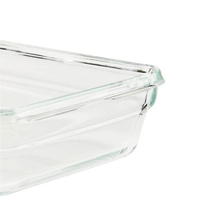Tefal - Pojemnik na żywność 3 l MSEAL GLASS czerwony/szkło