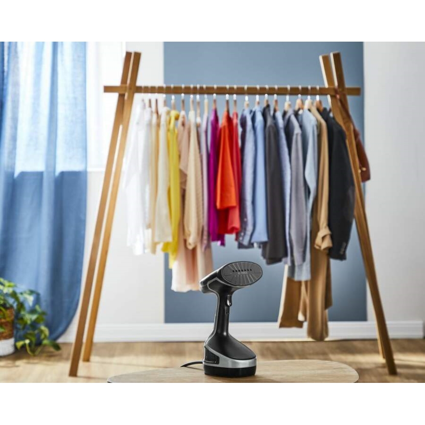 Tefal - Ręczna parownica do ubrań ACCESS STEAM FORCE 2000W/230V czarna