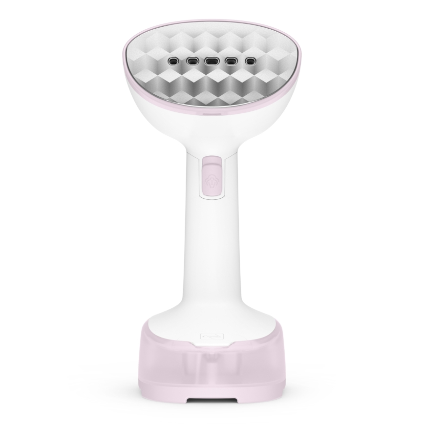 Tefal - Ręczna parownica do ubrań ACCESS STEAM POCKET 1300W/230V różowa