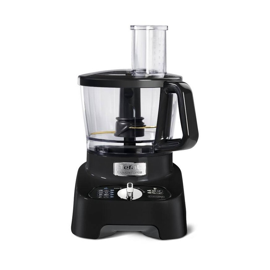 Tefal - Robot kuchenny DOUBLE FORCE 1000W/230V czarny