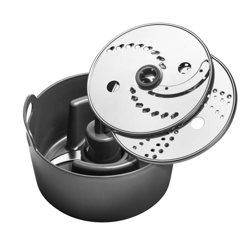 Tefal - Robot kuchenny DOUBLE FORCE 1000W/230V czarny