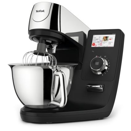 Tefal - Robot kuchenny z wagą I-COACH TOUCH 1200W/230V ze stali nierdzewnej