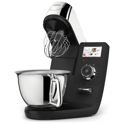 Tefal - Robot kuchenny z wagą I-COACH TOUCH 1200W/230V ze stali nierdzewnej