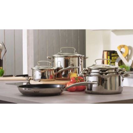 Tefal - Rondel z pokrywką DUETTO 16 cm