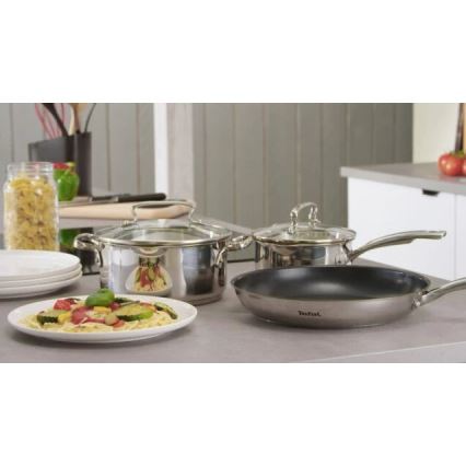 Tefal - Rondel z pokrywką DUETTO 16 cm