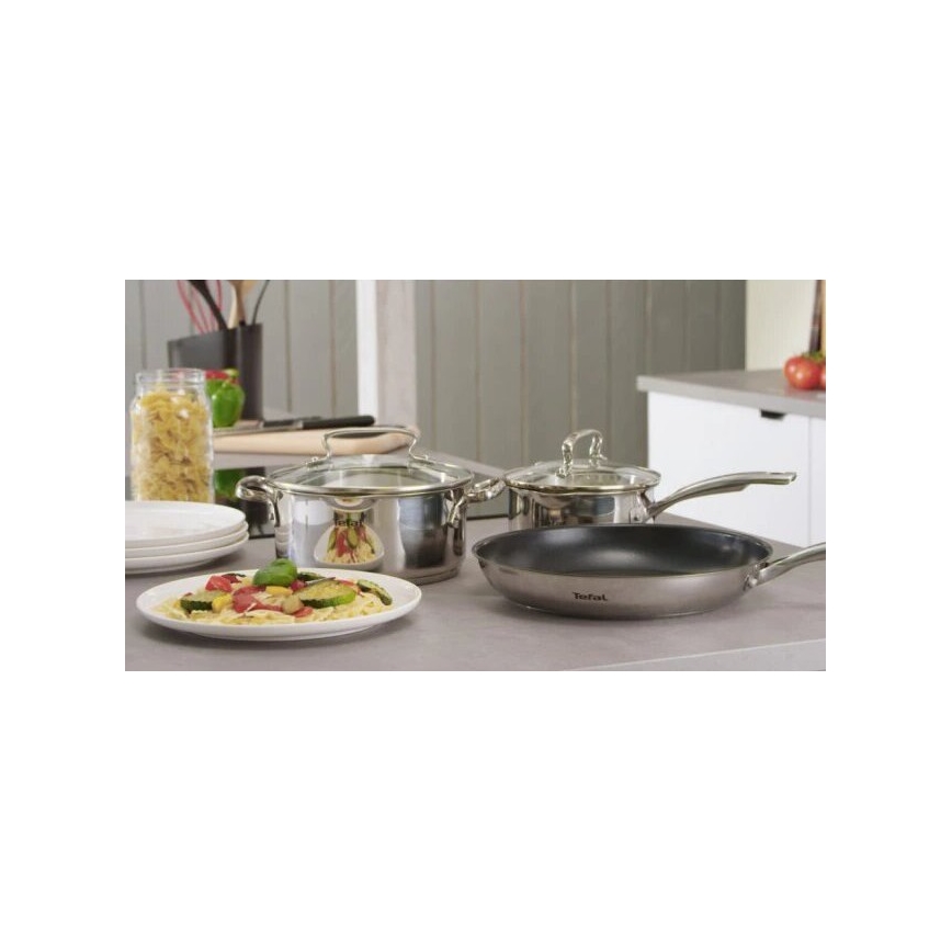Tefal - Rondel z pokrywką DUETTO 16 cm
