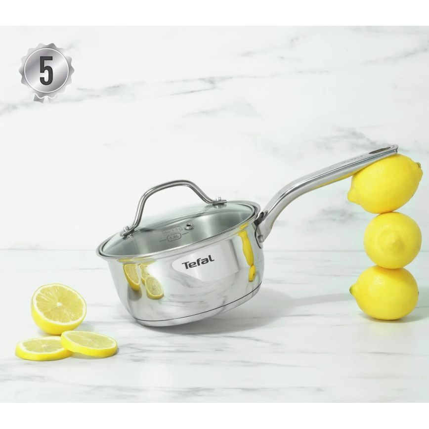 Tefal - Rondel z pokrywką INTUITION 16 cm