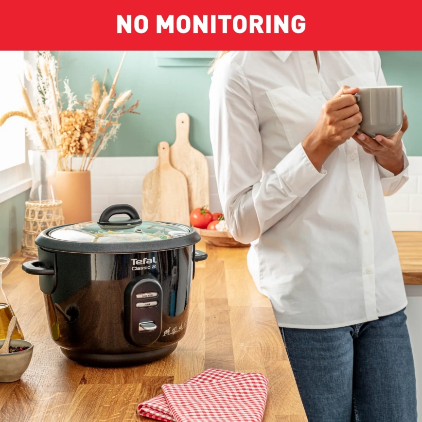 Tefal - Ryżowar CLASSIC 500W/230V 3 l czarny