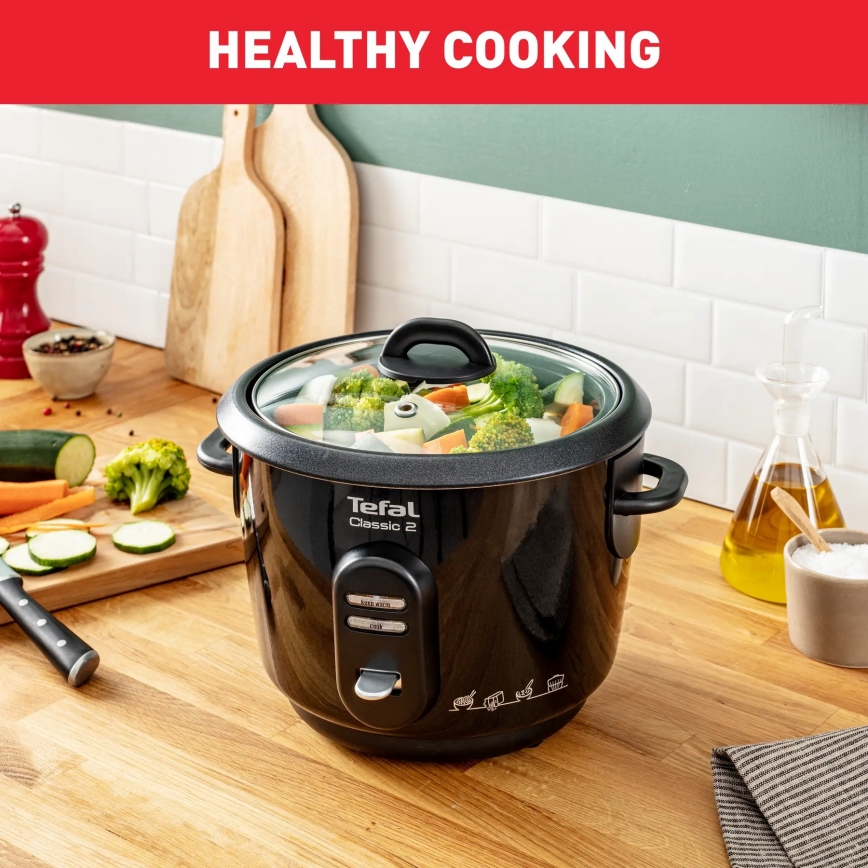 Tefal - Ryżowar CLASSIC 500W/230V 3 l czarny