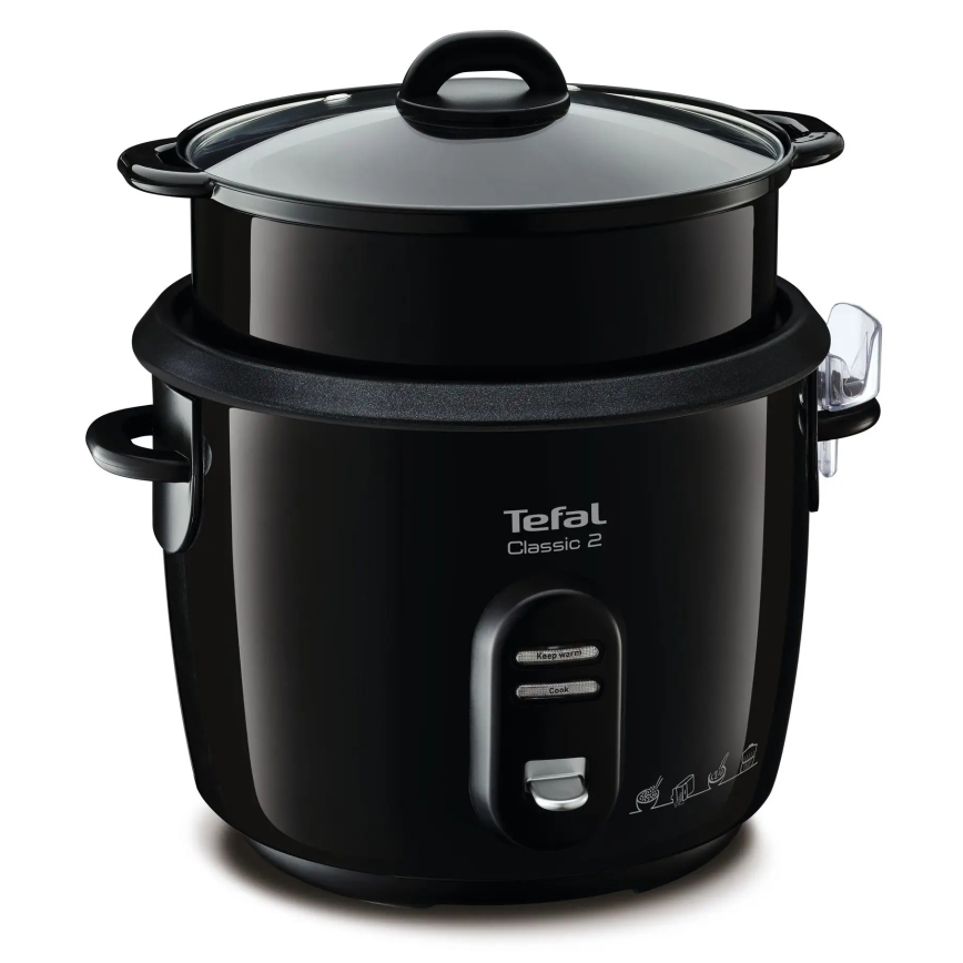 Tefal - Ryżowar CLASSIC 600W/230V 5 l czarny