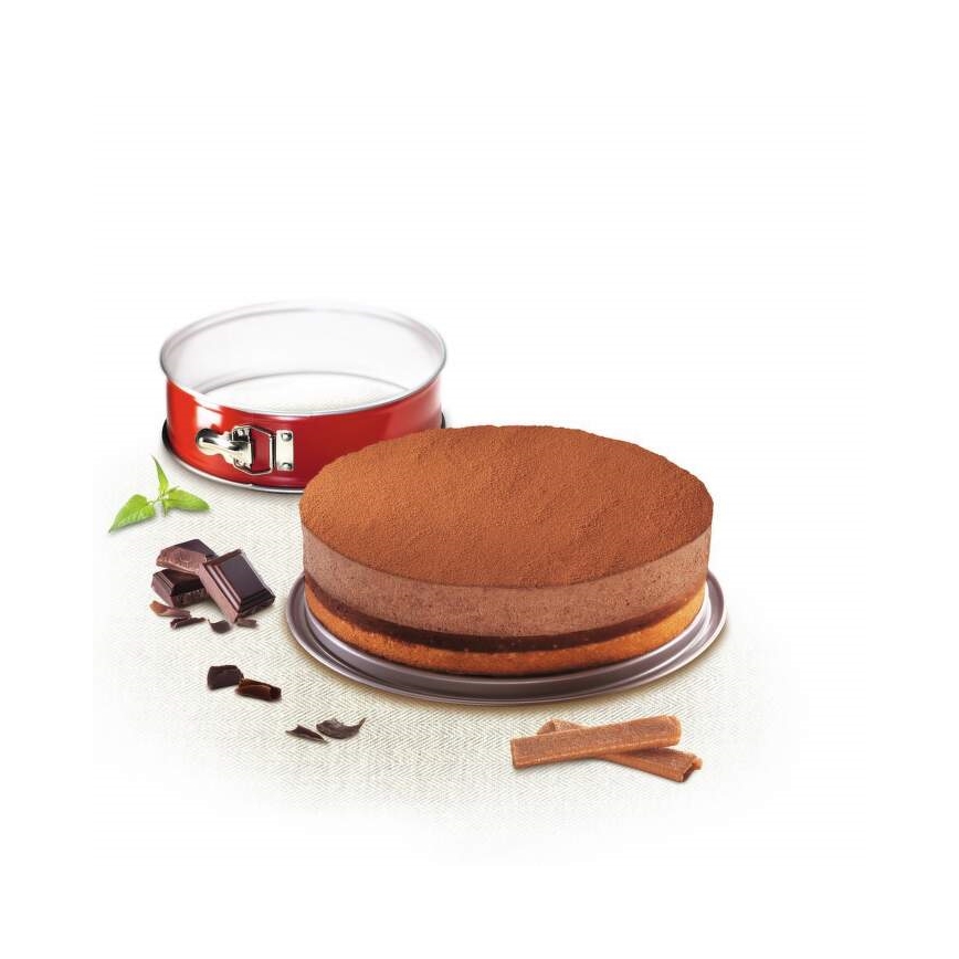 Tefal - Składana forma do ciasta DELIBAKE 23 cm czerwona
