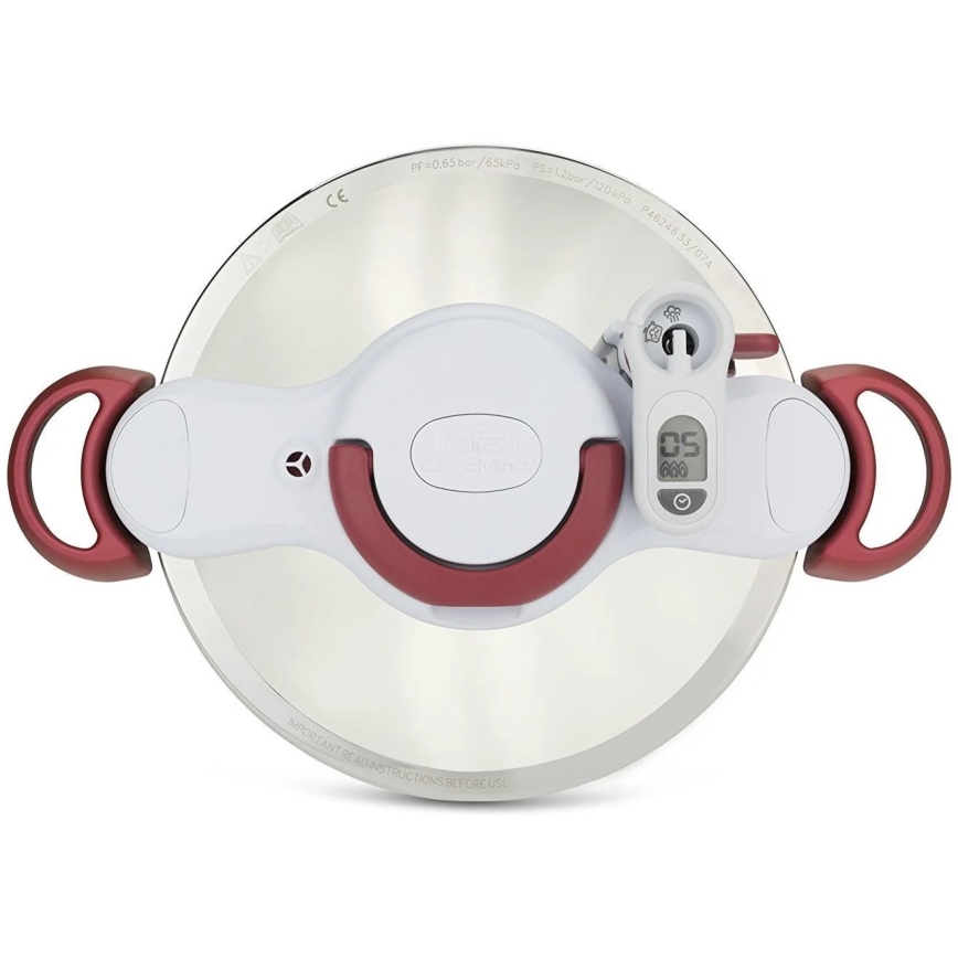 Tefal - Szybkowar 6 l CLIPSO MINUT PERFECT stal nierdzewna