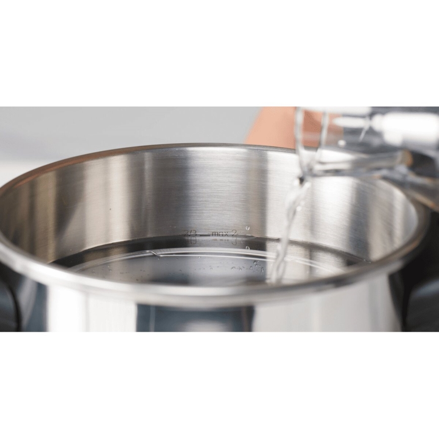 Tefal - Szybkowar 8 l CLIPSO+ CHEF stal nierdzewna