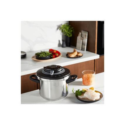 Tefal - Szybkowar 8 l CLIPSO+ CHEF stal nierdzewna