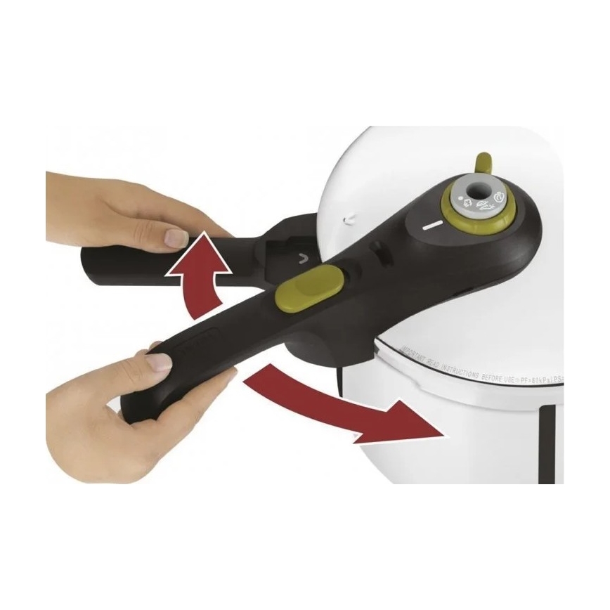 Tefal - Szybkowar 8 l SECURE 5 NEO stal nierdzewna