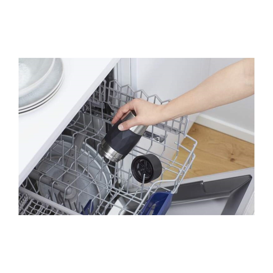 Tefal - Termokubek 300 ml COMPACT MUG stal nierdzewna/czarny
